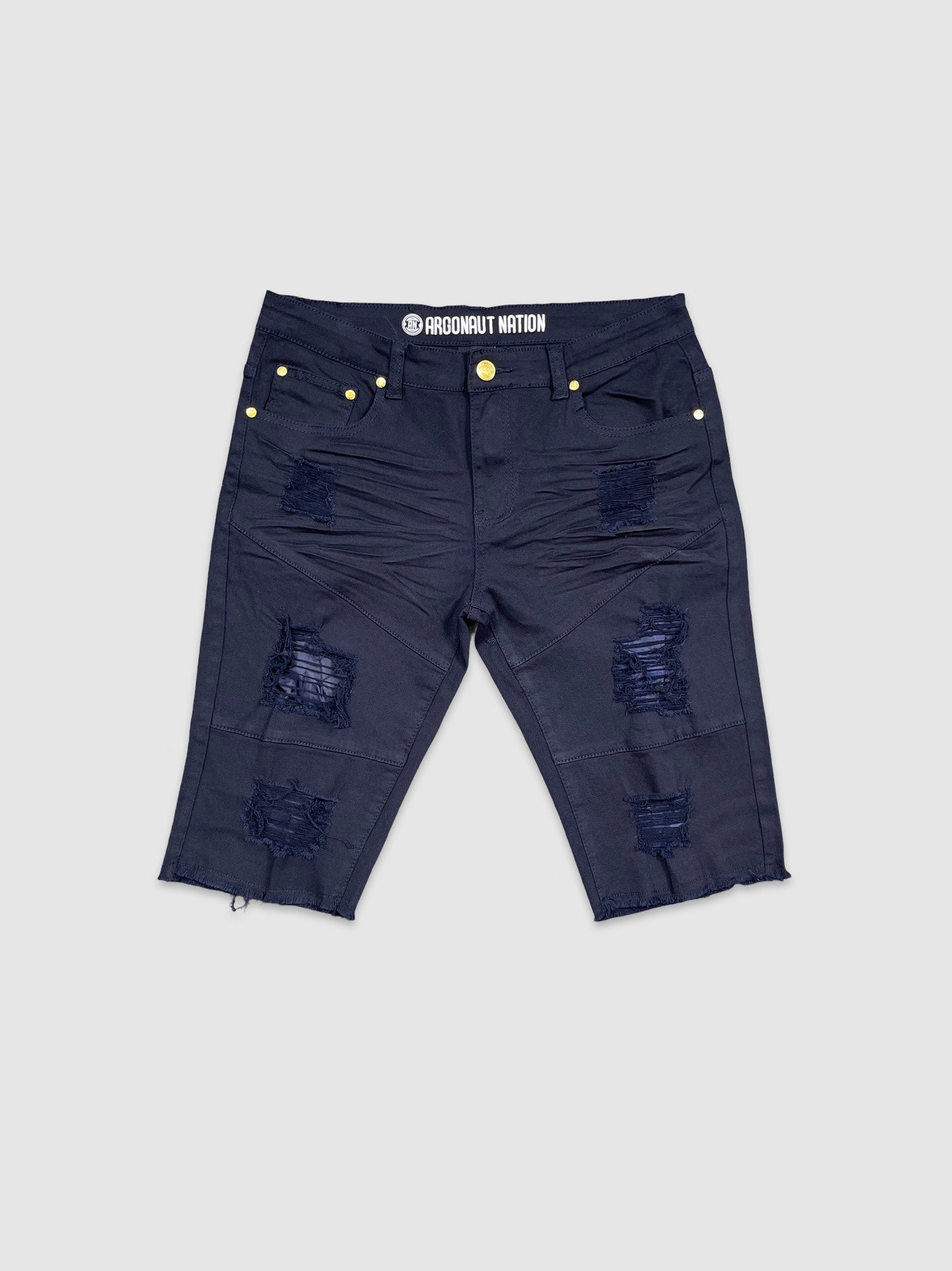 ARG-S8502-Ripped Shorts - Pioneer Apparel