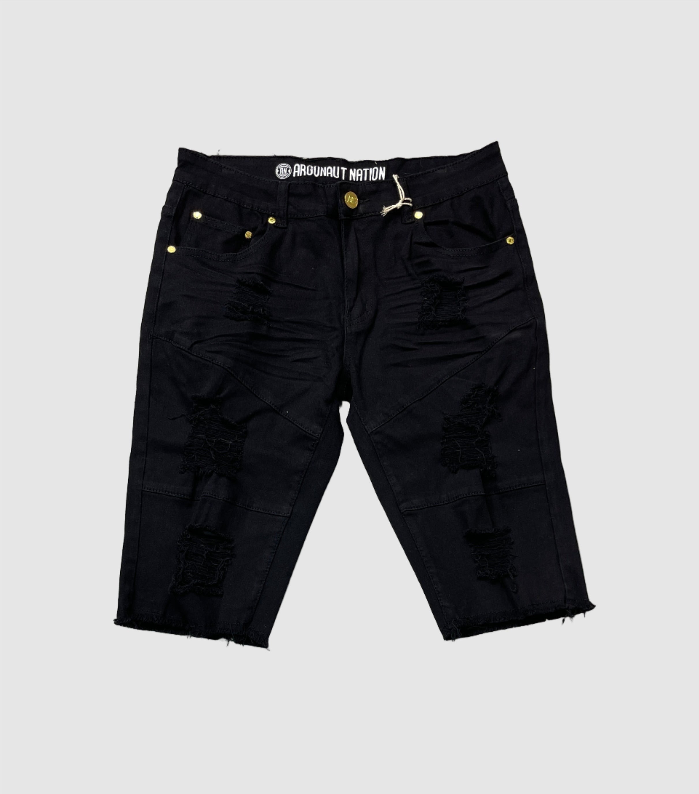 ARG-S8502-Ripped Shorts - Pioneer Apparel